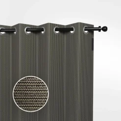 Zonwering-Shadow Comfort  Buitengordijnen 137 x 220 cm desert storm per 2  stuks