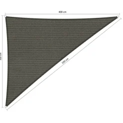 Shadow Comfort  Driehoek schaduwdoek 300 x 400 x 500 cm cool grey< Zonwering