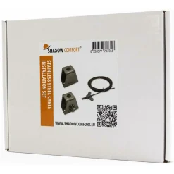 Zonwering-Shadow Comfort  Gordijn bevestiging set