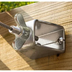 Zonwering-Shadow Comfort  Gordijn bevestiging set