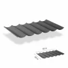 Zonwering-Shadow Comfort  Harmonica schaduwdoek 200 x 300 cm cool grey