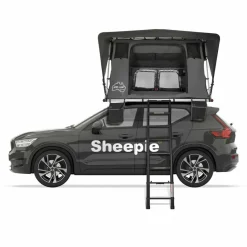 2-Persoons Tent|Tunneltenten-Sheepie Jimba Jimba Large daktent black grey