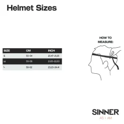 Sinner CREST skihelm black< Skihelmen|Wintersport