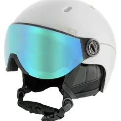 Sinner TITAN VISOR skihelm matte white blue< Skihelmen|Wintersport
