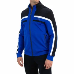 Sjeng Sports  Amar trainingsjack heren blue neon< Tenniskleding