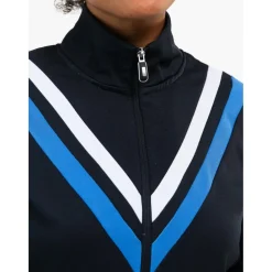 Tenniskleding-Sjeng Sports  Aveli trainingsjack dames dark blue