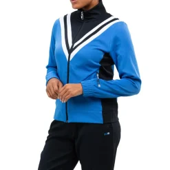 Sjeng Sports  Aveli trainingsjack dames palace blue< Tenniskleding