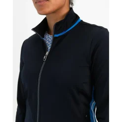 Tenniskleding-Sjeng Sports  Ayliz trainingsjack dames dark blue