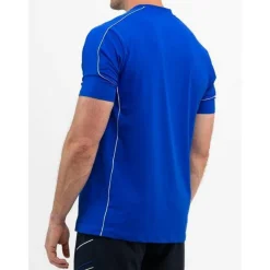 Tenniskleding-Sjeng Sports  Brayen tennisshirt heren blue neon