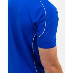 Tenniskleding-Sjeng Sports  Brayen tennisshirt heren blue neon