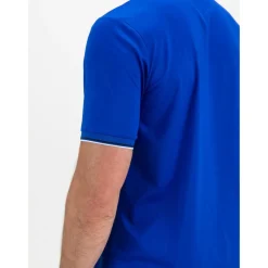 Sjeng Sports  Cense tennispolo heren blue neon< Tenniskleding