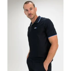 Sjeng Sports  Cense tennispolo heren dark blue< Tenniskleding