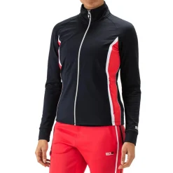 Sjeng Sports  Feyza trainingsjack dames dark blue< Tenniskleding