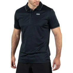 Shirts, Polo's & Blouses-Sjeng Sports  Grand polo heren black