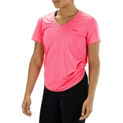 Sjeng Sports  Ines tennisshirt dames pink candy< Tenniskleding