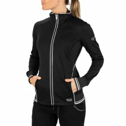Sjeng Sports  Suri trainingsjack dames black< Trainingsjack