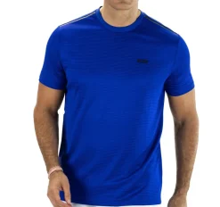 Tenniskleding-Sjeng Sports  Tex tennisshirt heren pigment blue