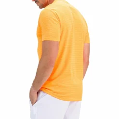 Tenniskleding-Sjeng Sports  Tex tennisshirt heren orange clown fish