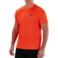 Sjeng Sports  Tex tennisshirt heren bright tangerine< Tenniskleding