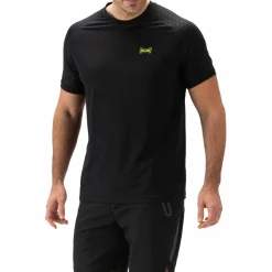 Tenniskleding-Sjeng Sports  Uberto tennisshirt heren black
