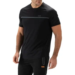 Sportshirt-Sjeng Sports  Upwood shirt heren black