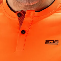 Sportshirt-Sjeng Sports  Valley polo heren shocking orange