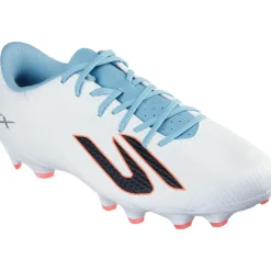 Skechers SKX_2 Academy FG voetbalschoenen heren white turquoise pink< Voetbalschoenen