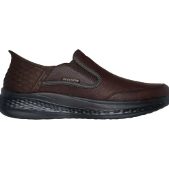 Schoenen-Skechers Slip-ins Relaxed Fit: Slade - Cooper schoenen heren red brown