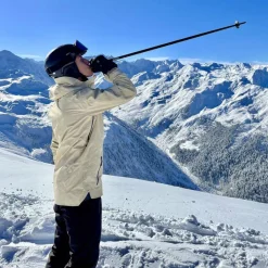 Slokki Skistokken zwart - 125 cm< Skistokken|Wintersport