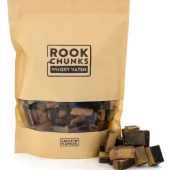 Smokin' Flavours  chunks whiskey vaten 1 kg< Accessoires