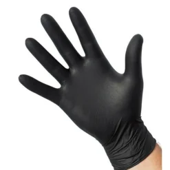 Hulpmiddelen-Smokin' Flavours  Nitril Poedervrij handschoenen L black 100 stuks