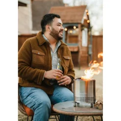 Solo Stove  Mesa XL tafelvuur ø 17,8 cm stainless steel< Sfeerhaarden