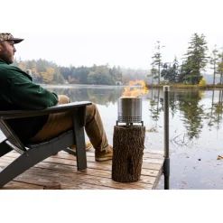 Solo Stove  Mesa XL tafelvuur ø 17,8 cm stainless steel< Sfeerhaarden