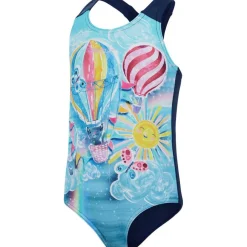 Badpakken-Speedo Digital allover badpak junior blue