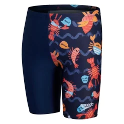 Zwembroek-Speedo Digital Allover zwemboxer junior blue white