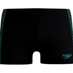 Zwembroek-Speedo Endurance+ MAX Tech Panel zwemboxer heren black turquoise