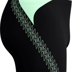 Zwembroek-Speedo Hyperboom Splice zwemboxer heren black green
