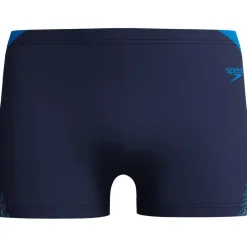 Speedo Hyperboom Splice zwemboxer heren navy blue< Zwembroek