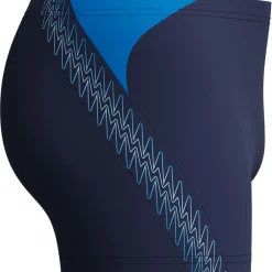 Speedo Hyperboom Splice zwemboxer heren navy blue< Zwembroek