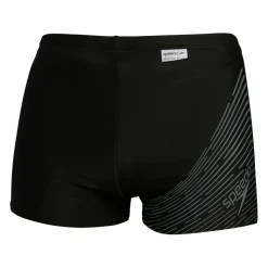 Zwembroek-Speedo Medley Logo zwemboxer heren grey black