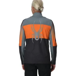 Spyder Podium skipully heren flash orange< Skipullies|Wintersport