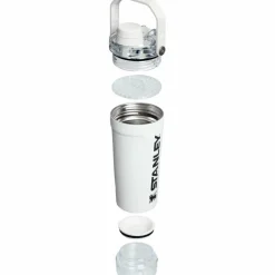 Stanley PMI  Active Shaker thermosbeker 600 ml chalk< Drinkflessen