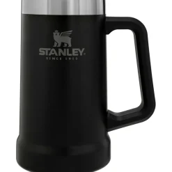 Stanley PMI  Adventure Big Grip Beer Stein thermosbeker 0,7 liter matte black pebble< Drinkflessen