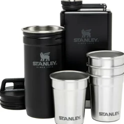 Drinkflessen-Stanley PMI  Adventure Shotglass Classic drinkfles  set matte black