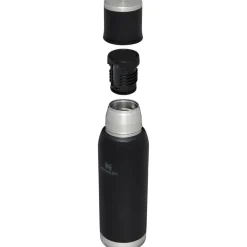 Stanley PMI  Adventure To-Go thermosfles 1 liter black< Drinkflessen