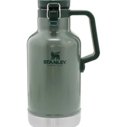 Drinkflessen-Stanley PMI  Classic Easy Pour Growler thermosfles 1,9 liter hammertone green