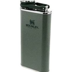 Drinkflessen-Stanley PMI  Classic Flask drinkfles 237 ml hammertone green