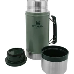 Drinkflessen-Stanley PMI  Classic Legendary thermosbeker 940 ml hammertone green