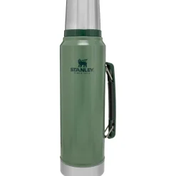 Stanley PMI  Classic Vacuüm thermosfles 1 liter hammertone green< Drinkflessen