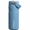 Stanley PMI  Iceflow Bottle Flip Straw 2.0 thermosfles 470 ml indigo< Drinkflessen